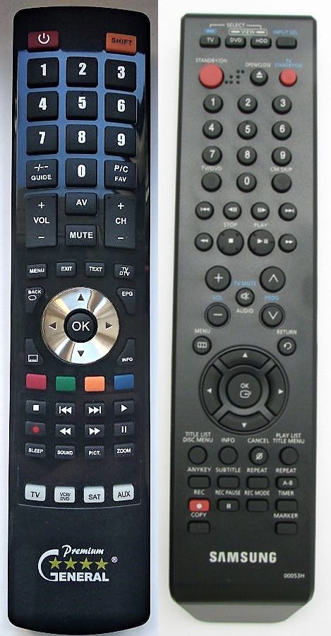 GUPBOO - Télécommande Universelle de Rechange pour Samsung TV AMP Lecteur  DVD AA59-00543A AA59-0055 - Telecommande Universelle - Rue du Commerce