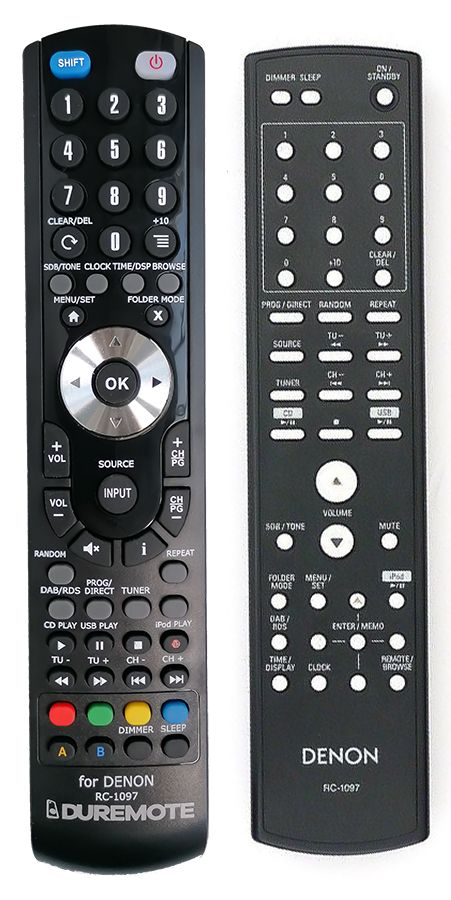オーディオ機器 アンプ DENON RC-1097 - remote control duplicate