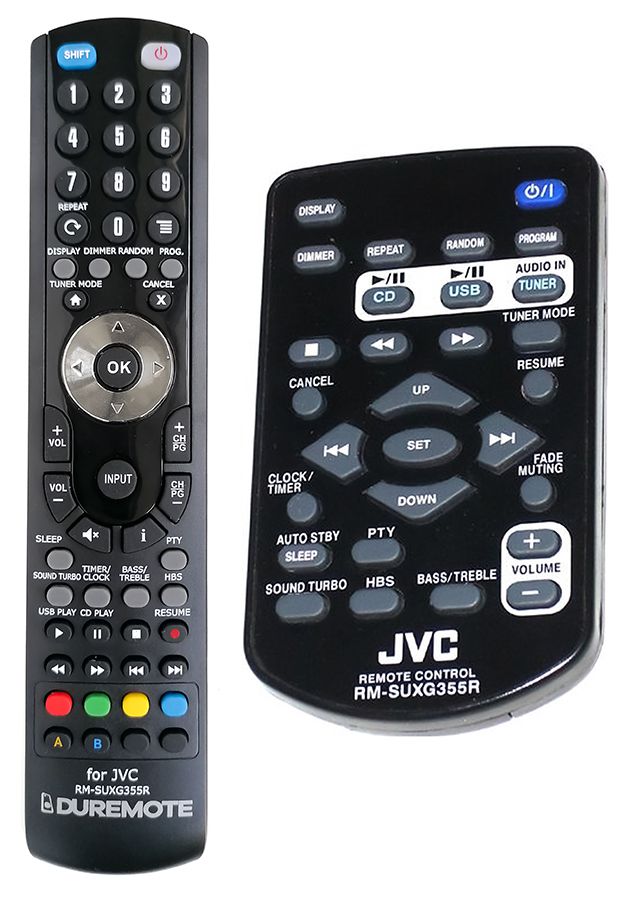 1 PC Universal Replacement Remote Control Fit for RM-SUXGP5R for JVC UX-G300UF UX-G300UT UX-G300B Audio System