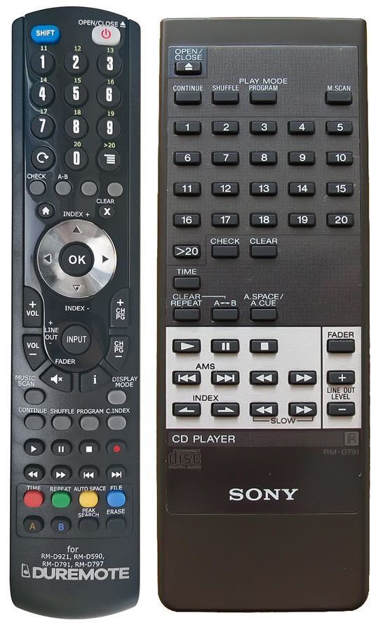 choice of 12 pieces REMOTE CONTROLS SONY RM-.... New and Used. 