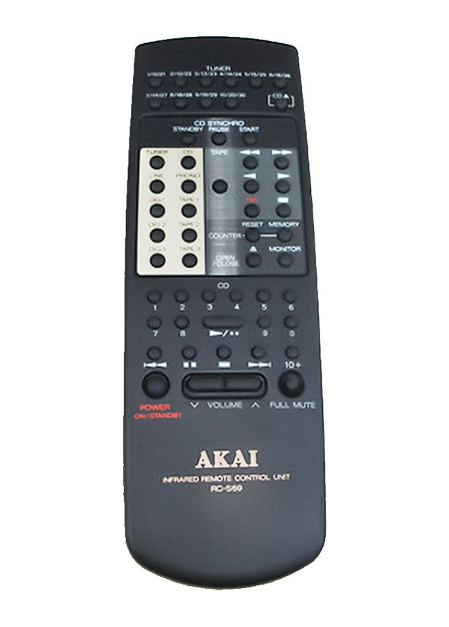 AKAI RCS49, RCS59, RCS6 remote control replacement 16.7