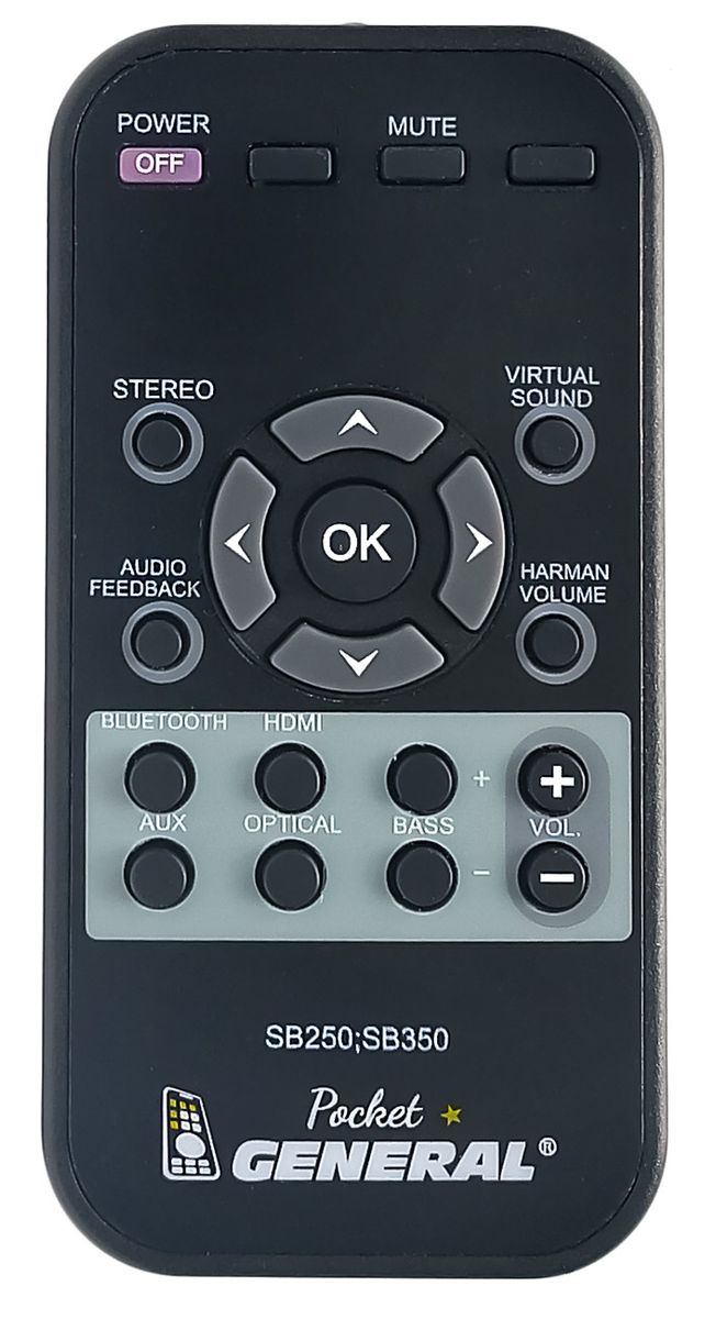 Jbl sb350 hot sale remote