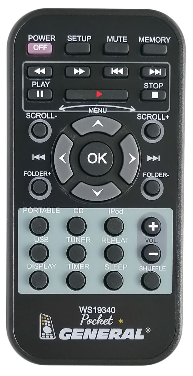 WS193400 Remote Control NEW Genuine Yamaha WS19340 