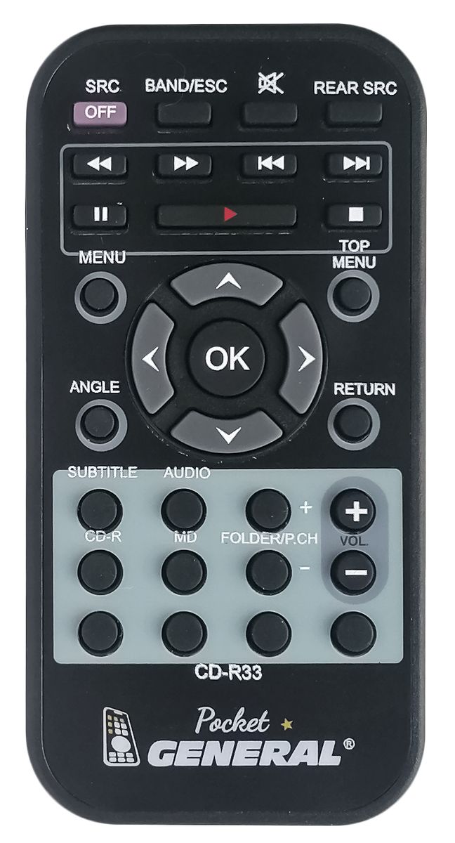Comercial Interminable Pero PIONEER CD-R33 - remote control - duplicate - $17.4 : REMOTE CONTROL WORLD