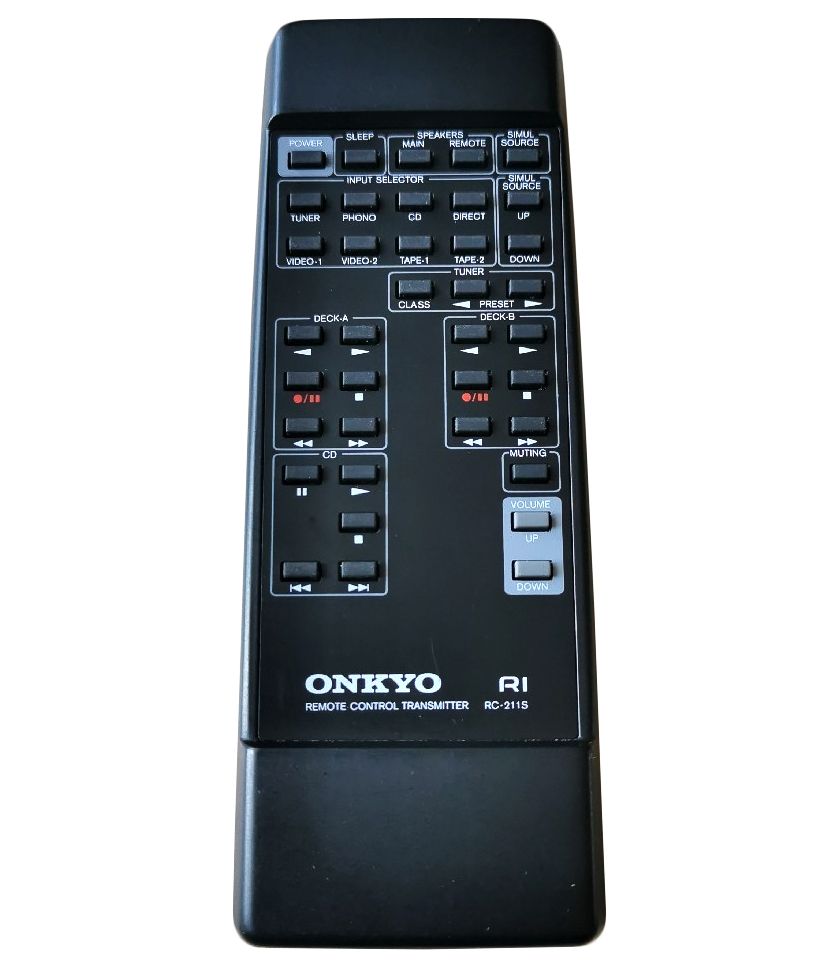 ONKYO RC211S compatible Generalbranded remote control 15.5