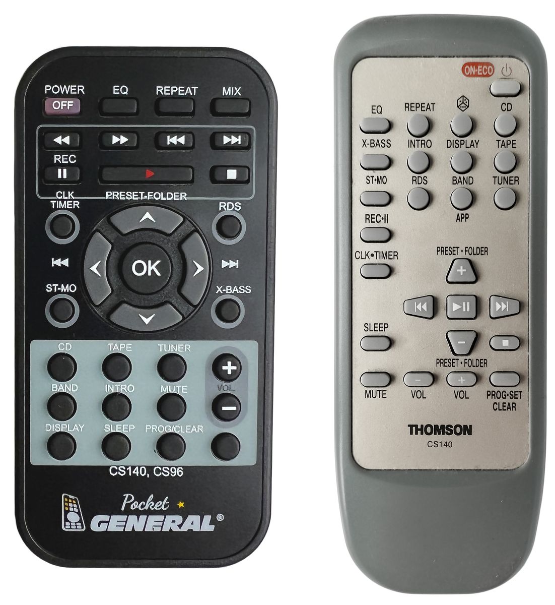 Télécommande Thomson Rcv300g Rcv 300g - Tv / Dvd