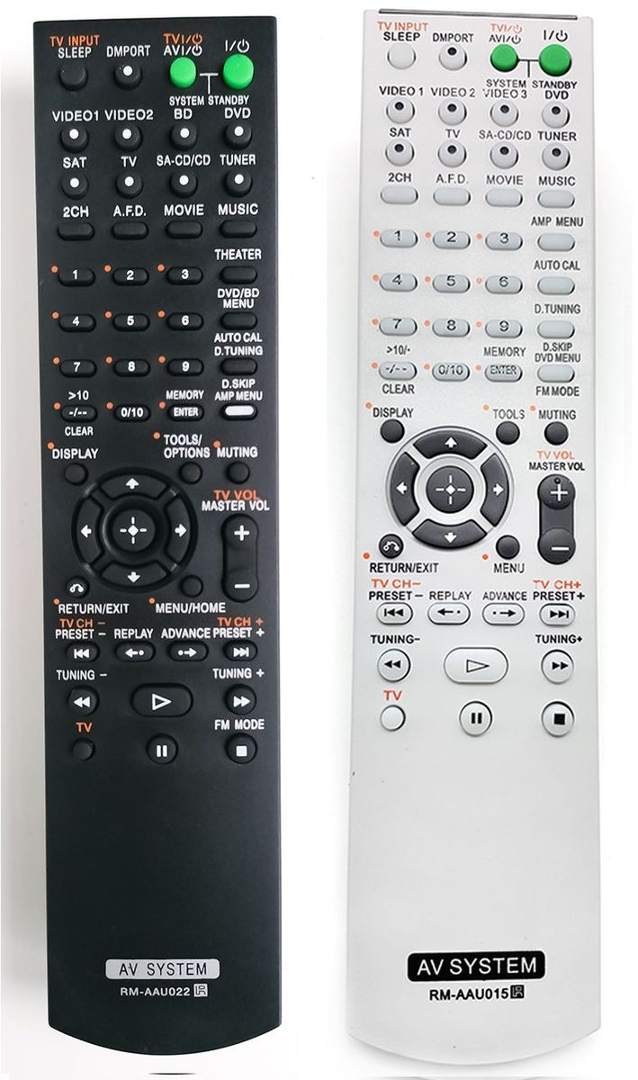 FidgetKute Sony AV System Remote for RM-ADP076 RM-ADP074 RM-ADP072 RM-ADP059 RM-ADP057 