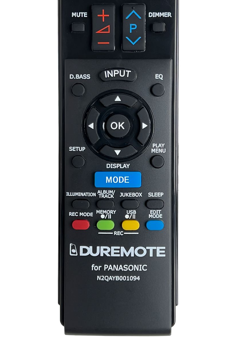 PANASONIC N2QAYB001094 + TV control (mini TV) - mando a distancia duplicado  - $18.0 : REMOTE CONTROL WORLD