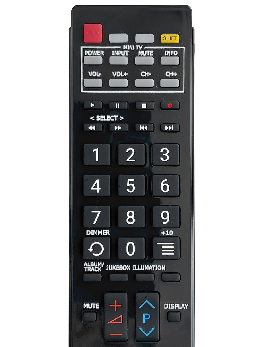 PANASONIC N2QAYB001198 + TV control (mini TV) - mando a distancia duplicado  - $18.0 : REMOTE CONTROL WORLD