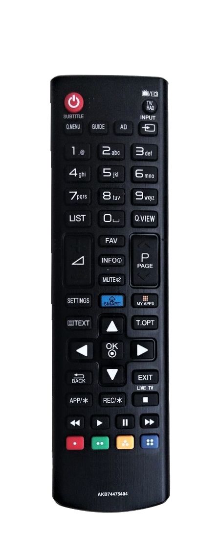 empty Proof temperament LG AKB74475404 - replacement remote control - $9.3 : REMOTE CONTROL WORLD