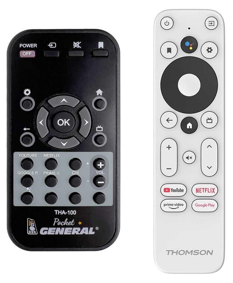 TELECOMMANDE DE REMPLACEMENT THOMSON TV