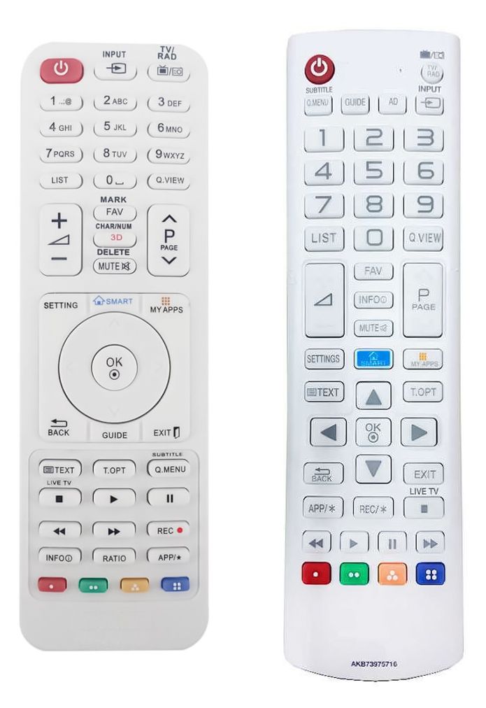 LG AKB73975716 – télécommande de remplacement - $12.9 : REMOTE CONTROL ...