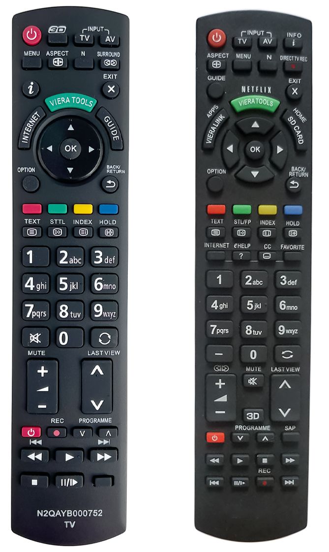 Mandos a distancia Panasonic para TV y Home Audio