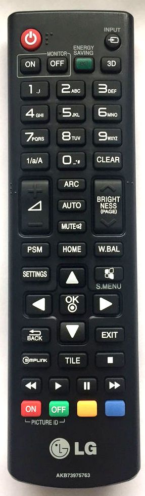 LG AKB73975763 - genuine original remote control - 15.9 EUR : REMOTE  CONTROL WORLD
