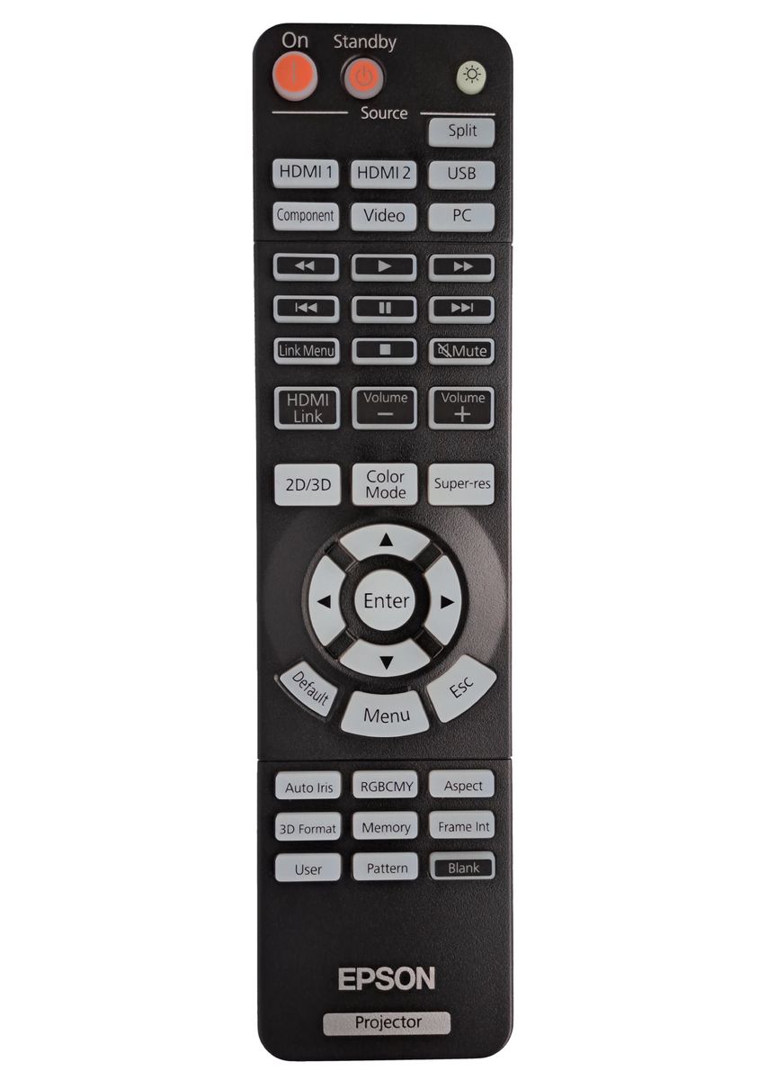 Universal remote control for IRIS receivers