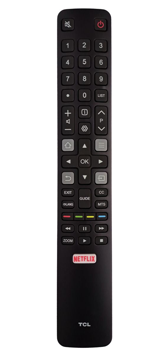 WALFRONT Black Remote Control Replacement for TCL RC3000E02 TV
