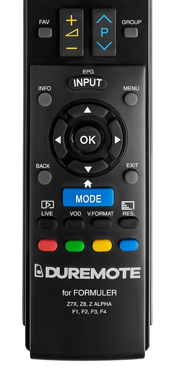 Genuine Original Formuler Smart Programmable Learning Remote Control for Z8  / Z Alpha / Z7+5g / ZX5g / Z7+ / ZX/Z+ / Z Nano Formuler IPTV Boxes