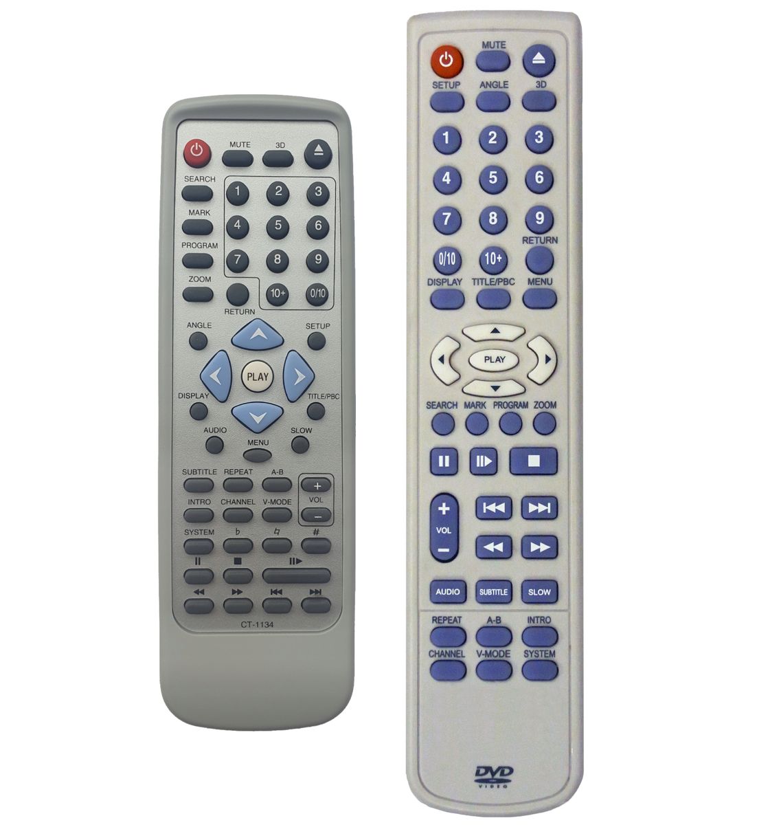 Remote controls DVD, DVD/VCR, BD DAEWOO REMOTE CONTROL WORLD, REMOTE CONTROL WORLD,