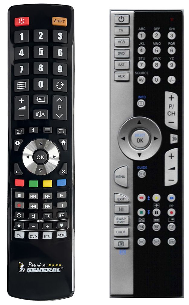 MEDION RC1210 compatible Generalbranded remote control 15.3