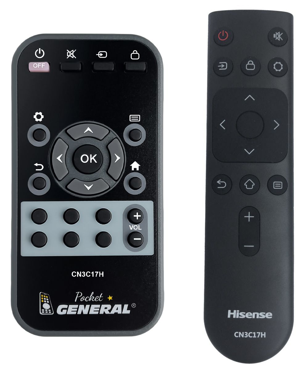 HISENSE CN3C17H - mando duplicado - $16.8 : REMOTE CONTROL WORLD