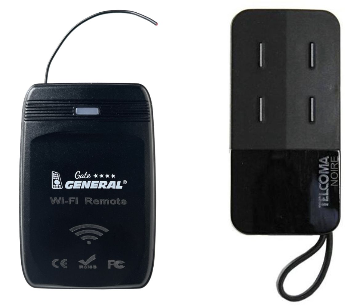 General WiFi TELCOMA NOIRE 2E, 4E - telecomando per cancello con APP mobile  - $59.0 : REMOTE CONTROL WORLD