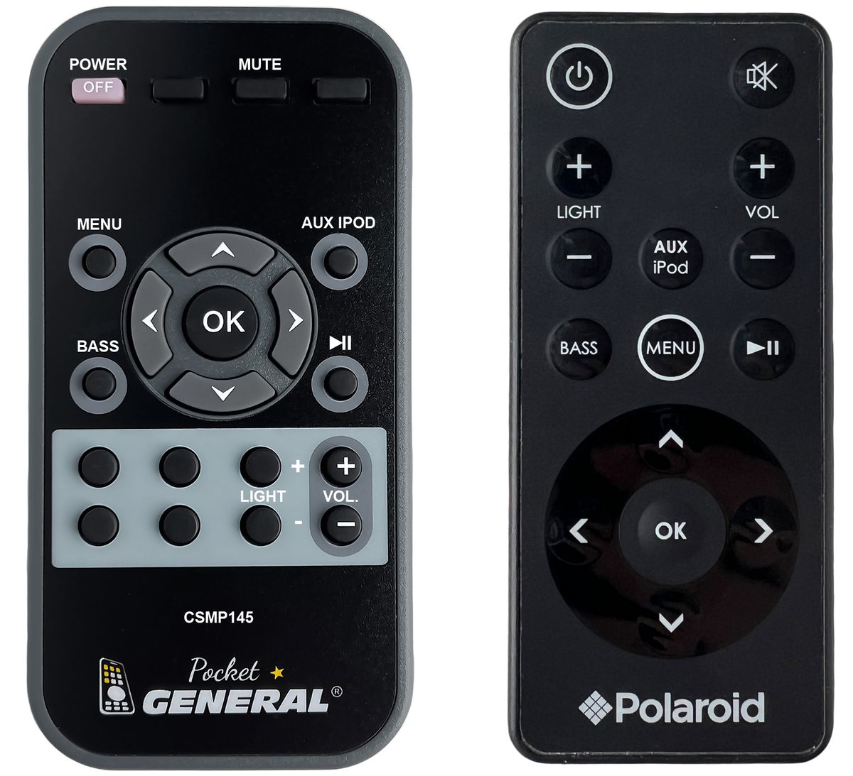 POLAROID CSMP145 - télécommande de remplacement - 15.3 EUR : REMOTE CONTROL  WORLD