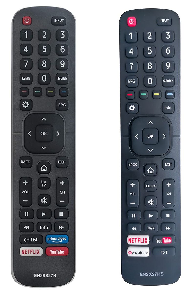 Remote controls for TELEVISION HISENSE REMOTE CONTROL WORLD, REMOTE