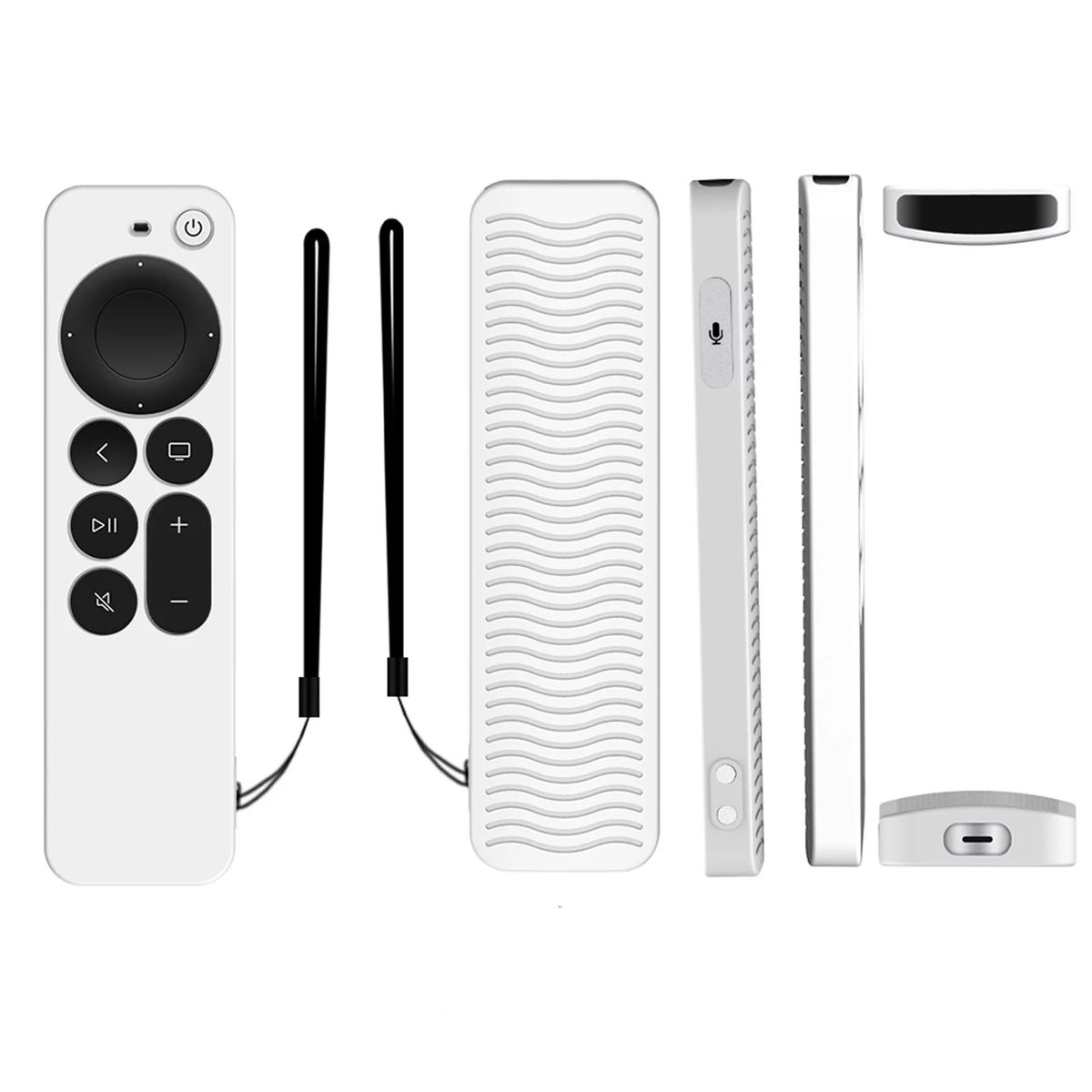 APPLE TV 4K SIRI REMOTE 2021 coque de protection en silicone - fluorescente  blanc - 11.9 CAD : REMOTE CONTROL WORLD