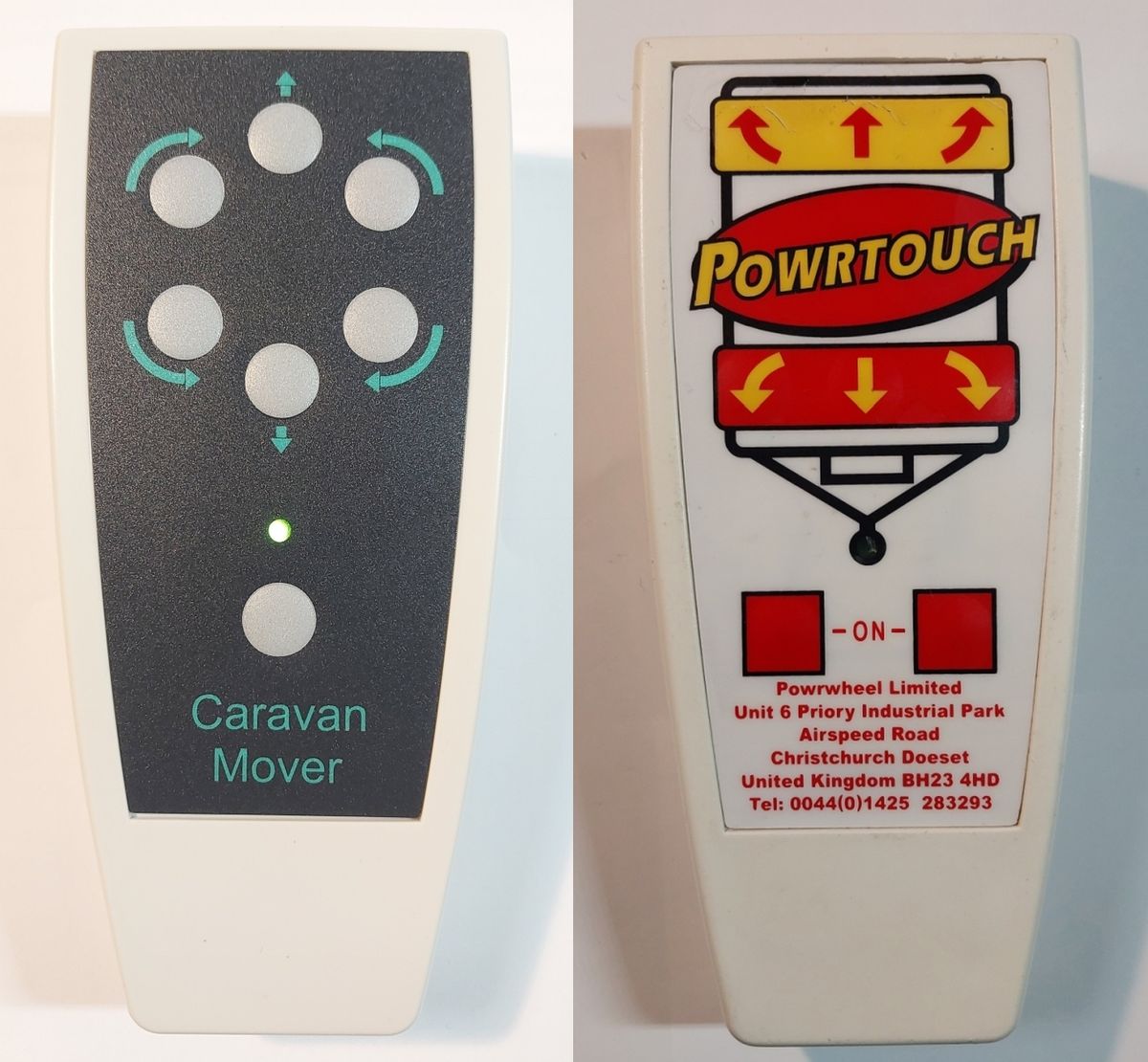 Remote controls CARAVAN MOVER REMOTE CONTROL WORLD, REMOTE CONTROL