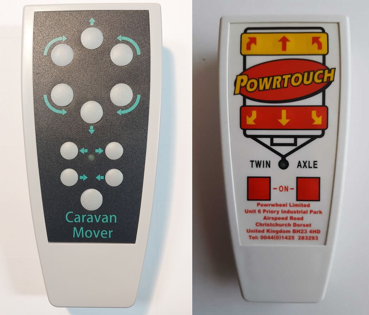 Remote controls CARAVAN MOVER REMOTE CONTROL WORLD, REMOTE CONTROL