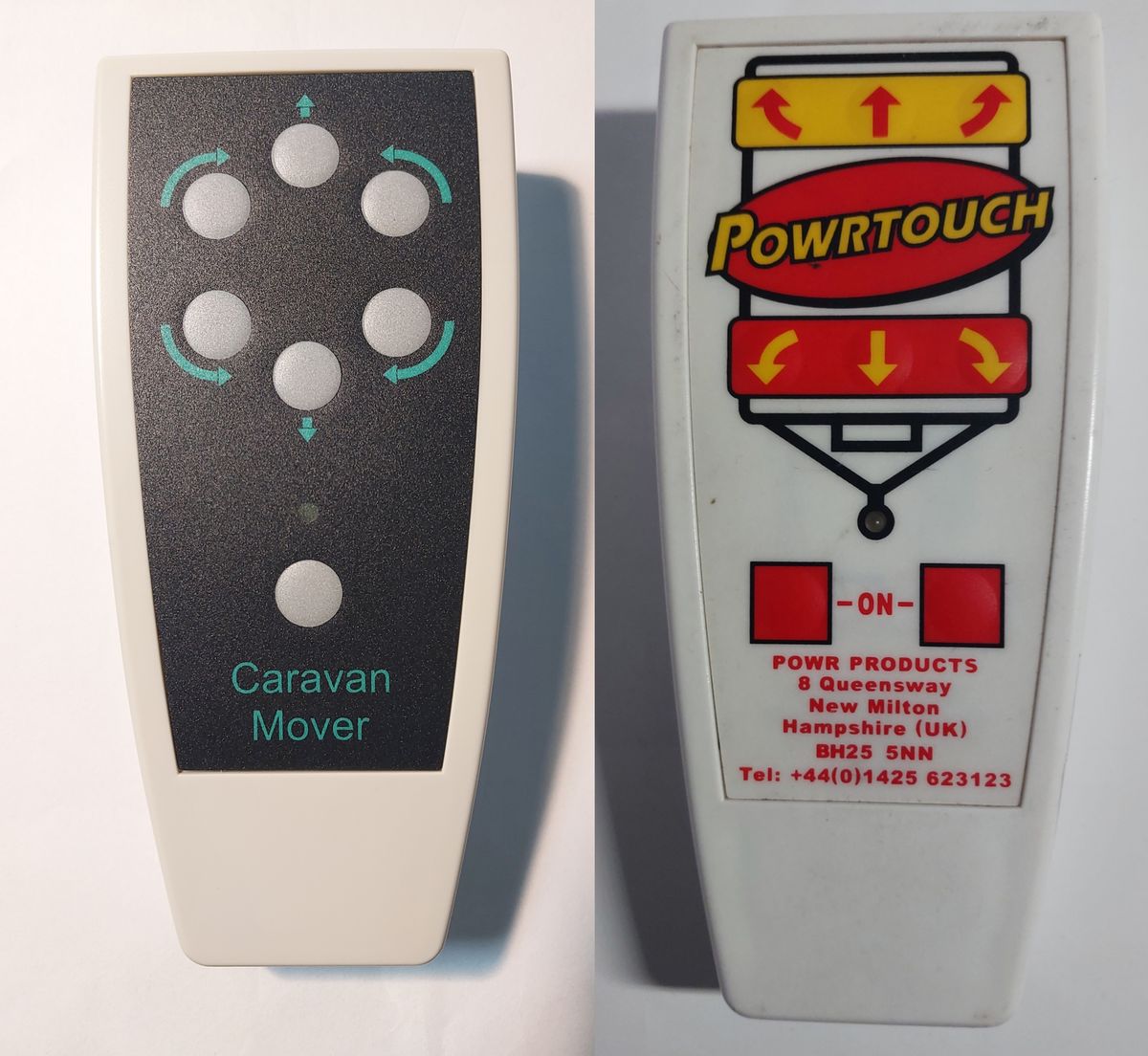 Remote controls CARAVAN MOVER REMOTE CONTROL WORLD, REMOTE CONTROL