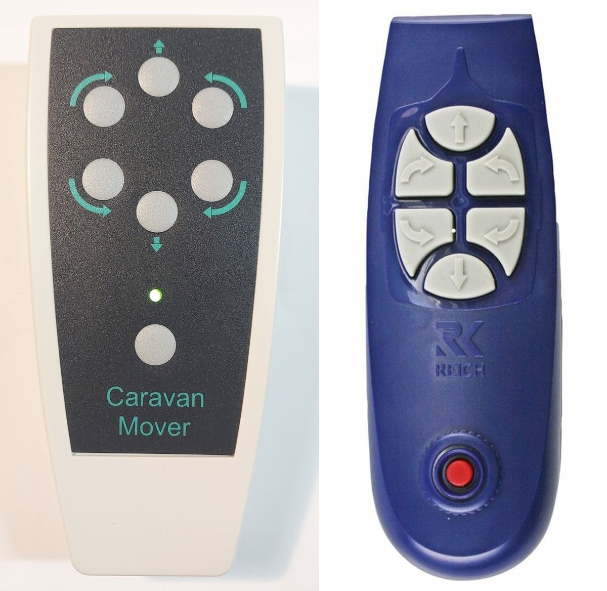 REICH RK Mover 2271013 twin axle blue remote control for caravan