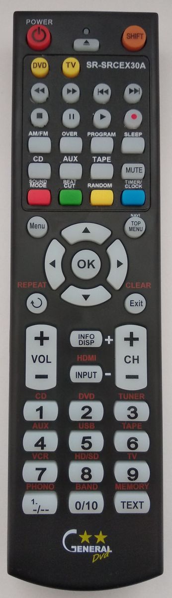 JVC JVC RM-SRCEX30A Remote Control Genuine & Original 