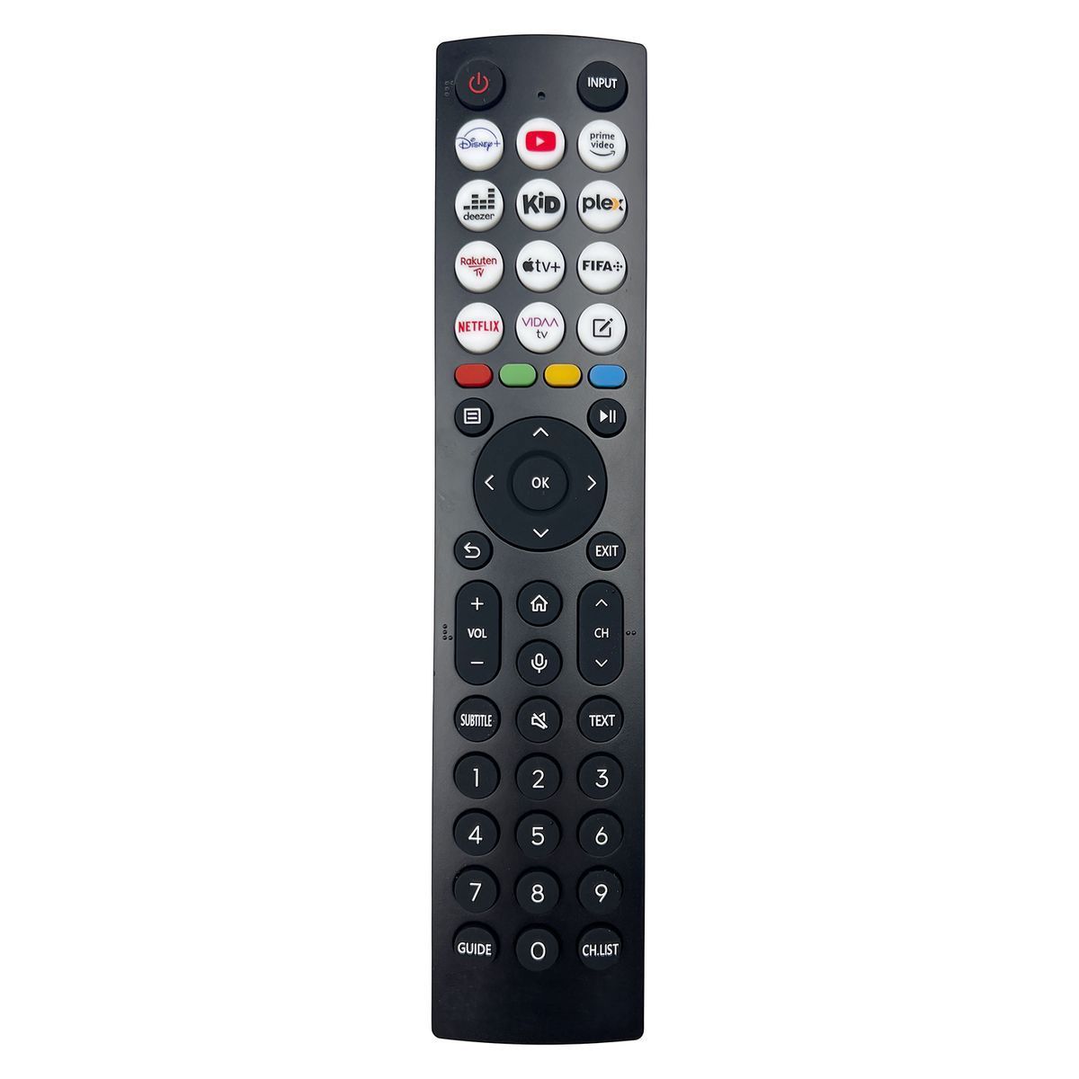 ERF2K36H(0011) Remote Control For Hisense TV – 55E7KQTUK PRO 55U6KQTUK – No Voice