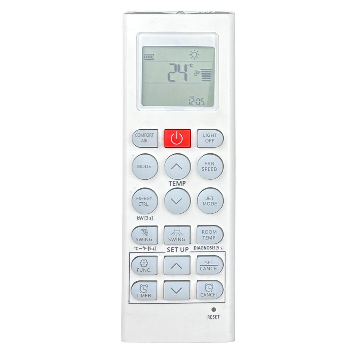 Télécommande De Remplacement Pour Climatiseur LG - Compatible AKB74955604, AKB75215401, S4NQ09WA51A, Etc.