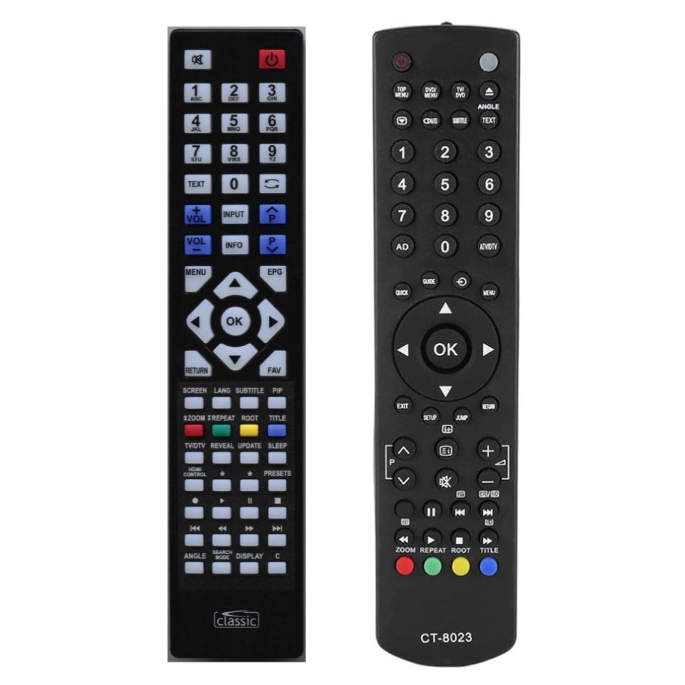 thumbnail image 2 of Replacement Remote For Toshiba DVR600, SER0270, AE009229 – Wireless, Black, 1-Month Warranty 2 of 9