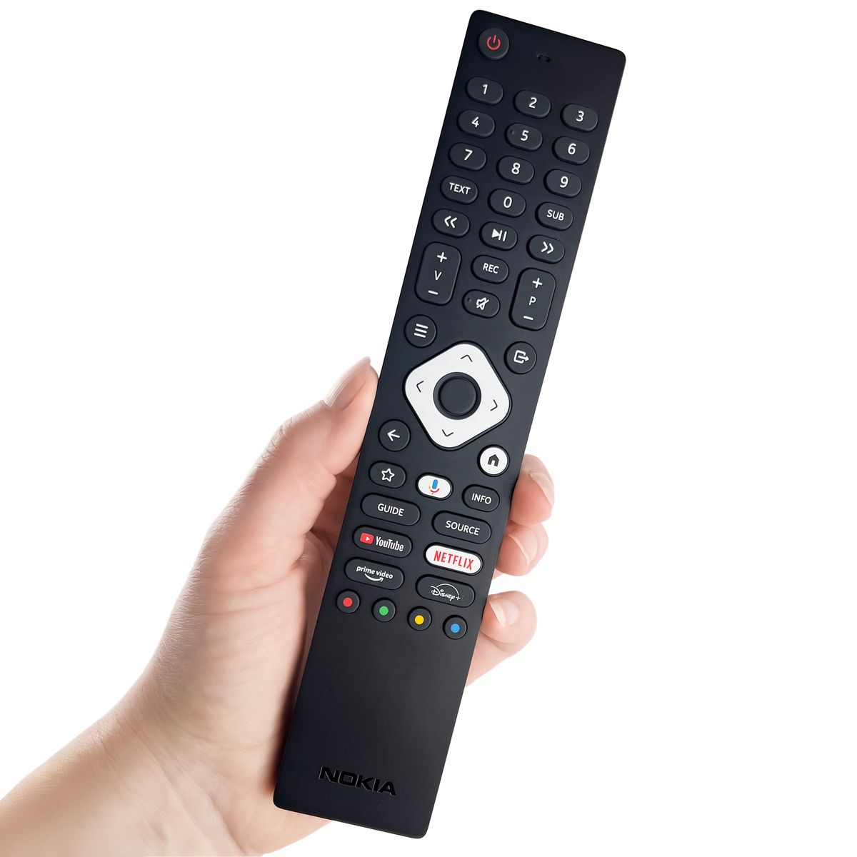 Telecomando Sostitutivo Per Nokia FHD Smart TV FN40GE320, FN32GE320 E FN43GE320, Pronto All'uso!
