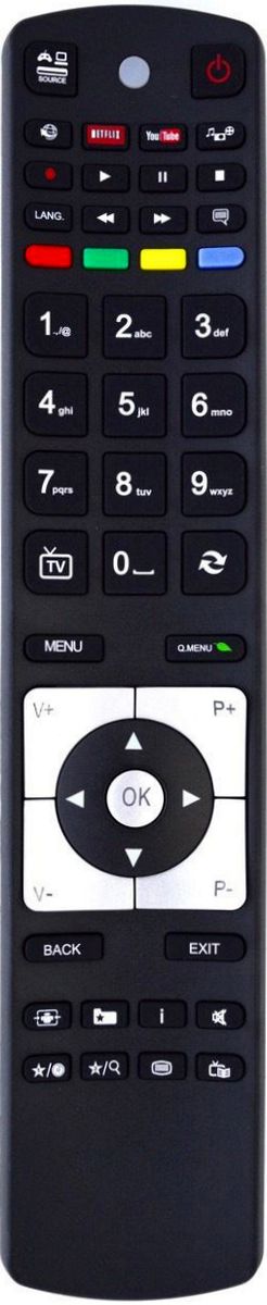 thumbnail image 2 of Genuine Luxor TV Remote Control For LUX0150002B/01 LUX0155002/01 Models 2 of 4