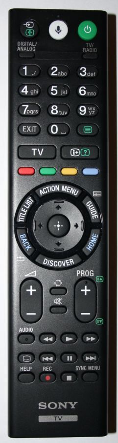 ORIGINAL Voice Remote Control Sprachfernbedienung RMF-TX301E For SONY HD TV 