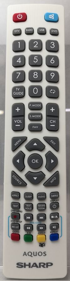 SHARP AQUOS SHW/RMC/0105N - genuine original remote control