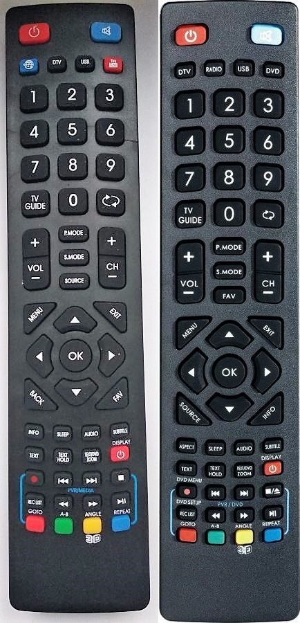 HKDU-UK Genuine Replacement TV Remote Control For Blaupunkt 23/157J-GB-3B 