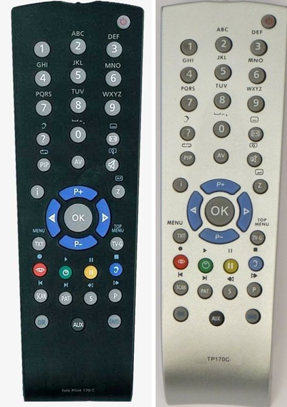GRUNDIG TP170C replacement remote control 13.7 REMOTE CONTROL WORLD