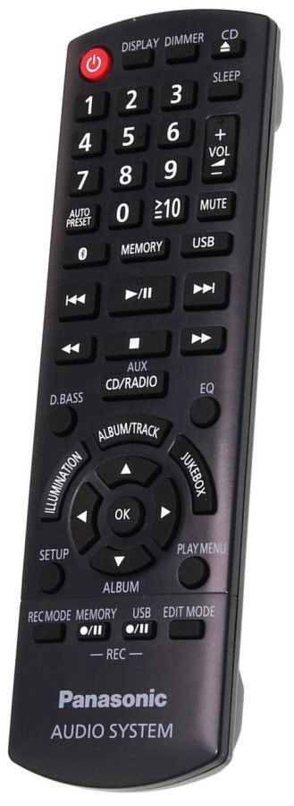 PANASONIC N2QAYB001094 + TV control (mini TV) - mando a distancia duplicado  - $18.0 : REMOTE CONTROL WORLD