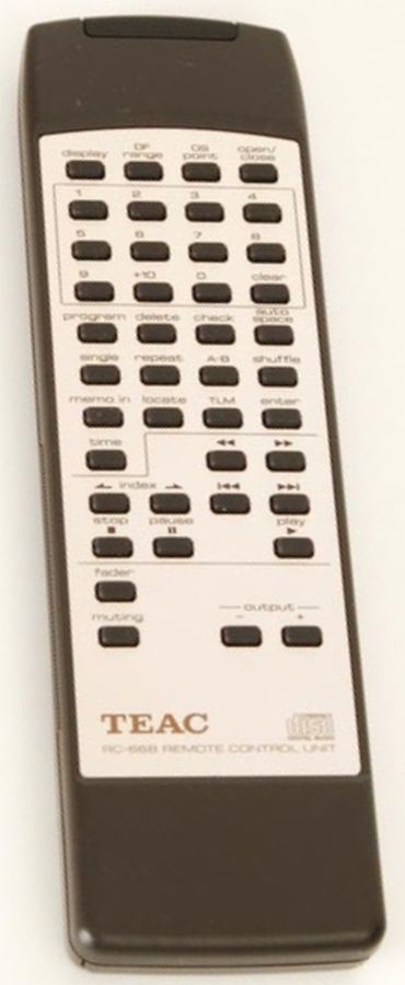 TEAC RC-668 remote control duplicate $16.2 REMOTE CONTROL WORLD