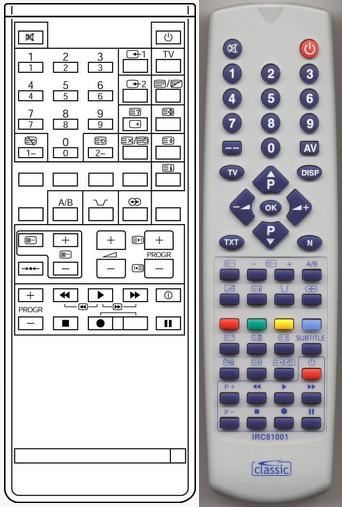 MANDO A DISTANCIA SONY RM-857