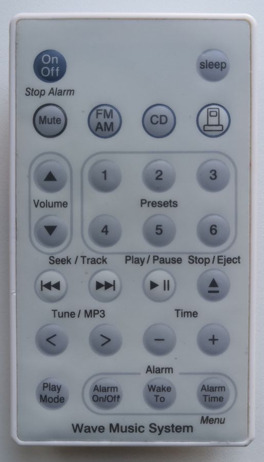 AWRCC2 Bose New Remote Control Replacement for Bose Wave Music System AWRCC 