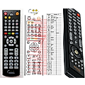 ENOX CINEMA BOX IV - remote control, replacement