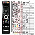 Hannspree VT08-37E1-000G - remote control, replacement
