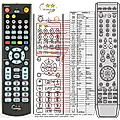 SAMSUNG AH59-01960B - remote control, replacement