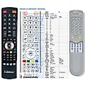 LOGIK LCX15LN4E - remote control, replacement
